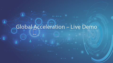 Global Acceleration – Live Demo (English)