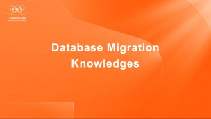 Database Migration Knowledges