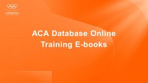 ACA Database Online Training E-books