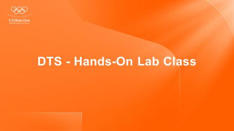 DTS - Hands-On Lab Class (June 21st)