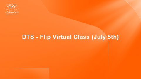 DTS - Flip Virtual Class (July 5th)