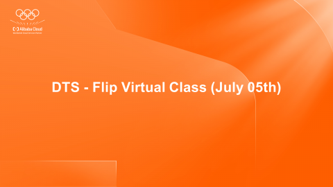 DTS - Flip Virtual Class (July 25th)