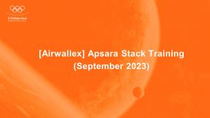 [Airwallex] Apsara Stack Training (September 2023)