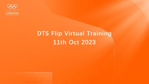 DTS Flip Virtual Training - 11 Oct 2023