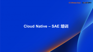 Cloud Native - SAE 中文版