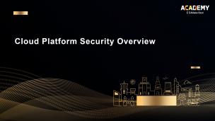 Cloud Platform Security Overview