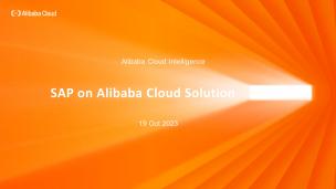 SAP on Cloud Solution v2