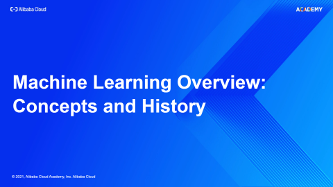 Machine Learning Overview: Concepts and History