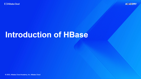 Introduction of HBase