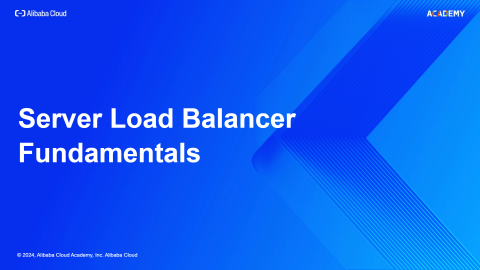 Server Load Balancer Fundamentals