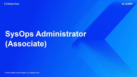 SOA-C01 SysOps Administrator (Associate)