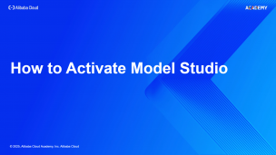 How to Activate Model Studio