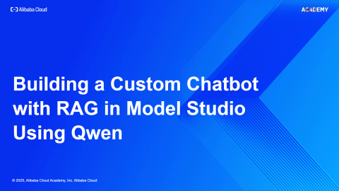 Building a Custom Chatbot with RAG in Model Studio Using Qwen